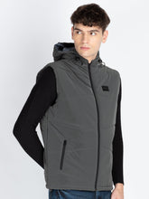 Mens Solid Open Front Jacket